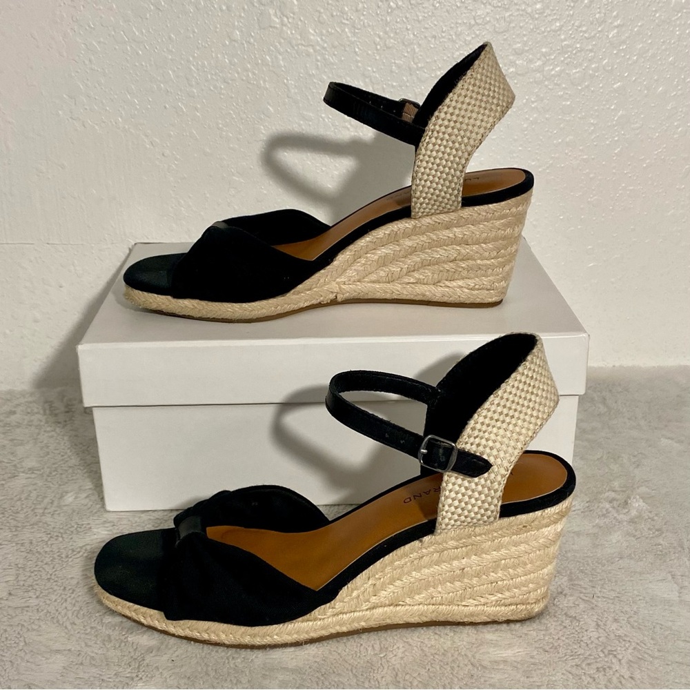 Lucky Brand Macrimay Espadrille Wedge Sandals Women’s Size 7M - Picture 2 of 10